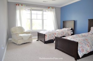 minimalist kids bedroom