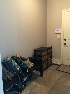 Minimalist Mudroom Makeover Raising Simple